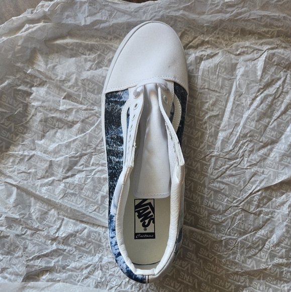 Vans Old School Custom Mountain Scape Sneakers Men Size 12 - Picture 2 of 8